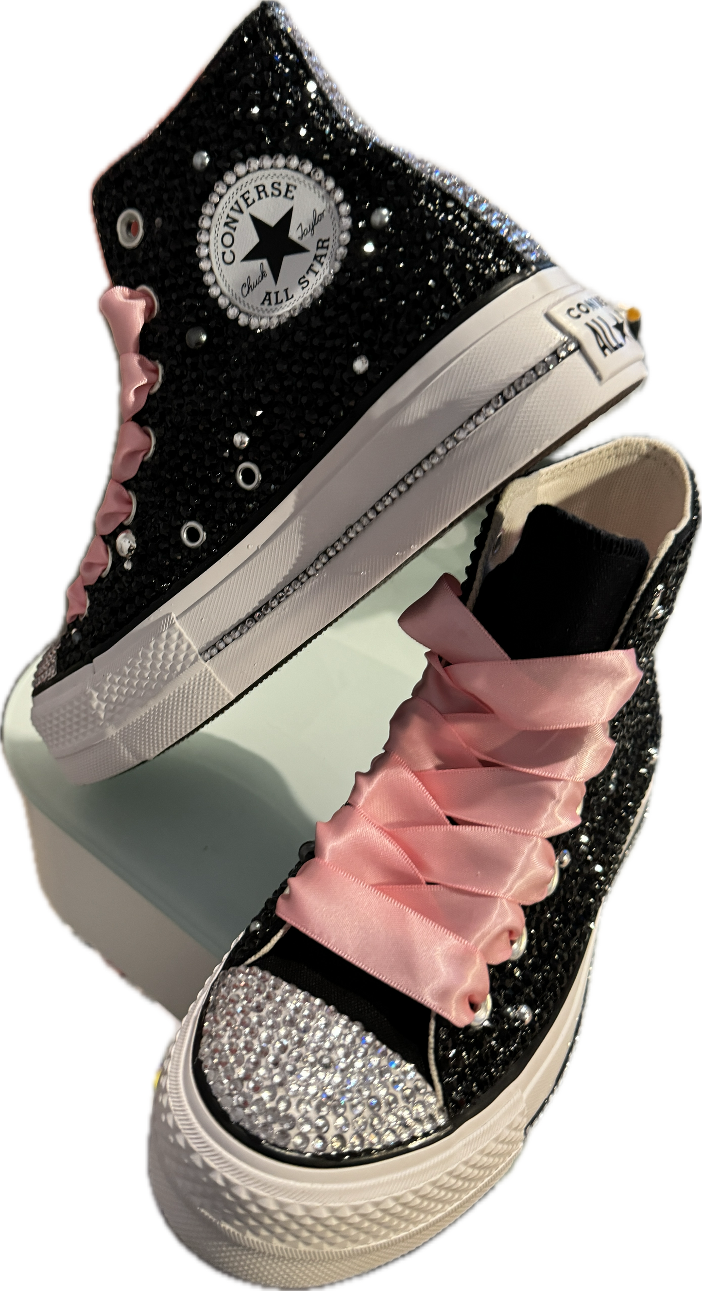 Platform High Top Bling Converse