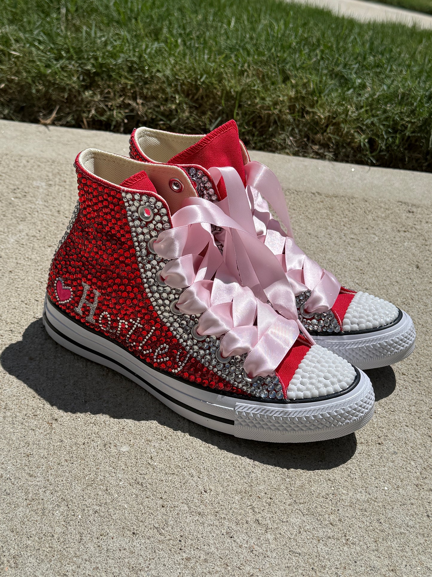 High Top Bling Converse