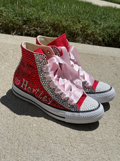 High Top Bling Converse
