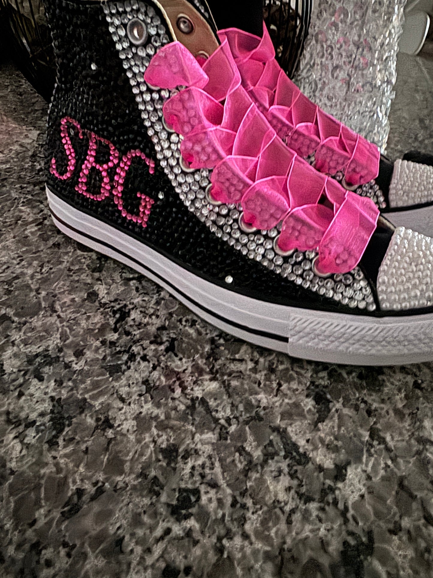 High Top Bling Converse