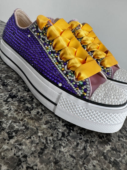 Platform Bling Converse