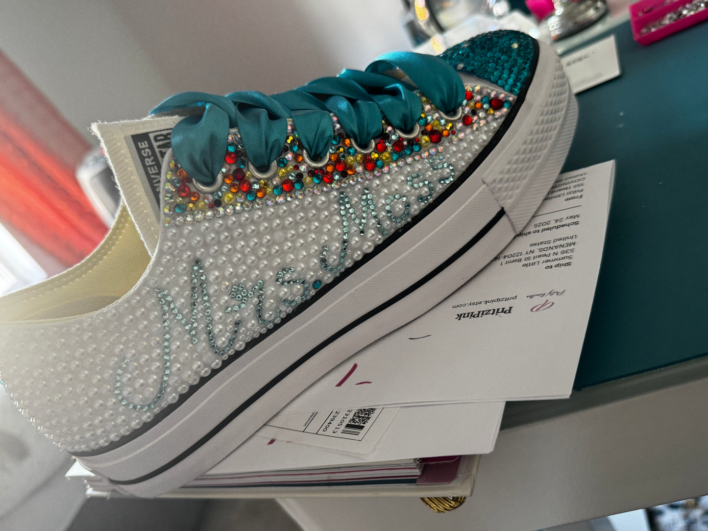 Platform Bling Converse