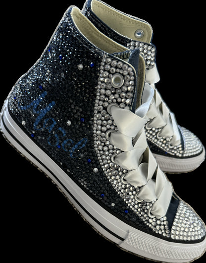 High Top Bling Converse