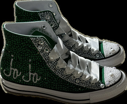 High Top Bling Converse